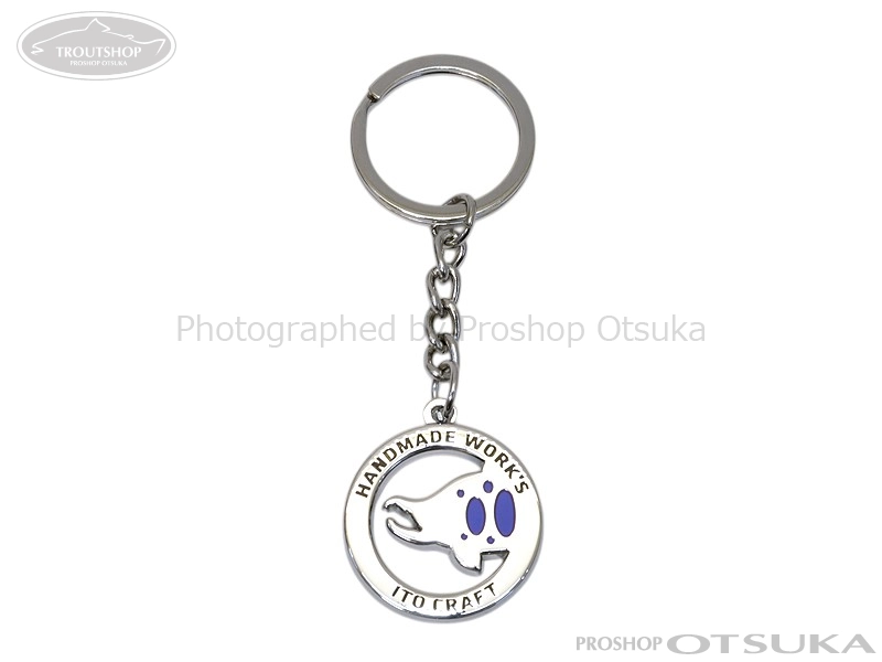 イトウクラフト キーホルダー A 81mmX25.8mm #BL の通販 | プロ