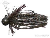 OSP OSP Jig -  03 hunts 14g S12 Green Pumpkin / Blue Flake  silicone skirt