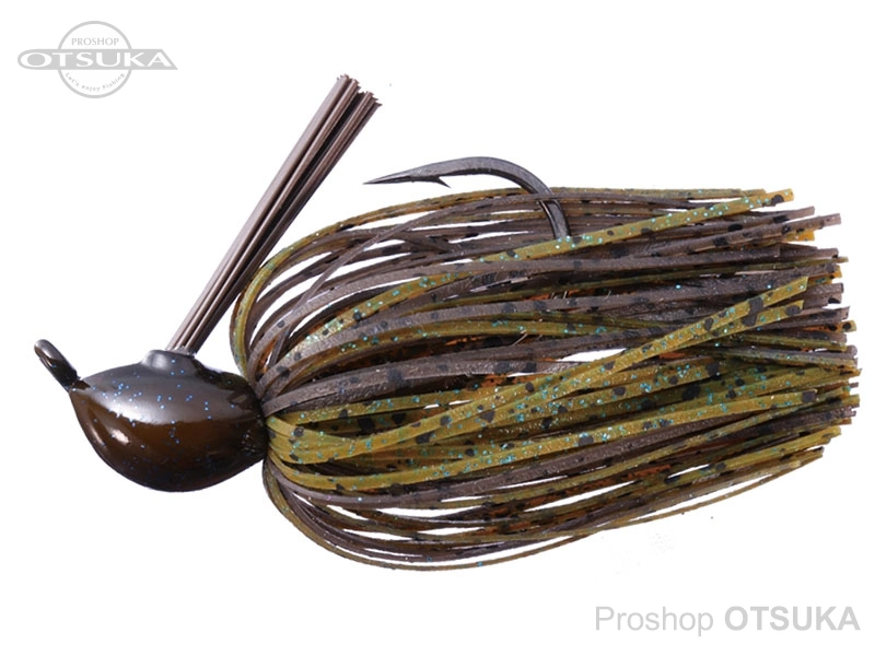 OSP OSPジグ OSPジグ 14g シリコンスカート #S-12 グリーンパンプキンブルーフレーク