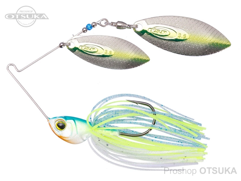 OSP ハイピッチャー ハイピッチャー 3/8oz 3/8oz ダブルウィロー #S-61 ゴーストチャートブルーバック