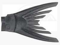 イマカツ ルアーパーツ - IK-425 スペアライブテール L-1 #ブラック 