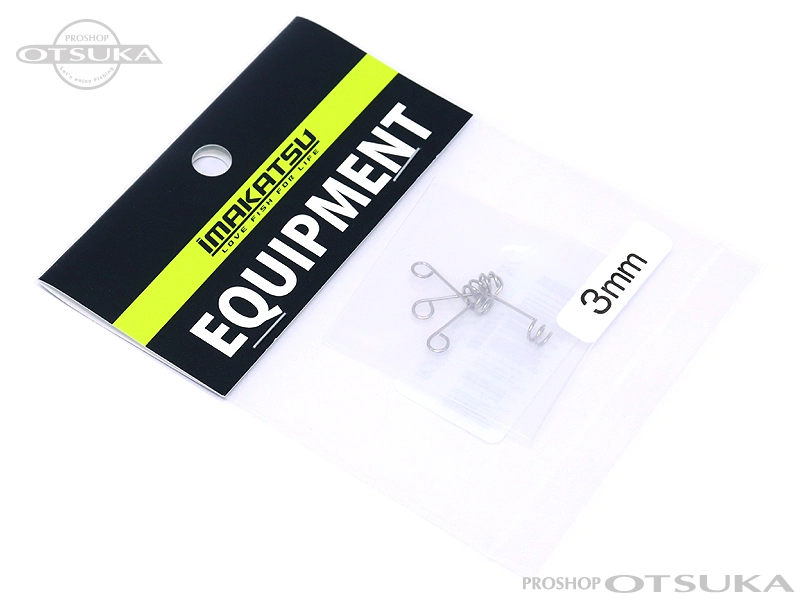 イマカツ アゴコイル アゴコイル IK-411 3mm ワームのアゴ裂け防止に -