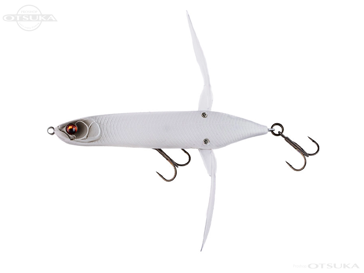 イマカツ アベンタクローラー アベンタクローラーバゼル 80mm 6.6g フローティング スタンダードカラー #1033 ホワイトレイブン