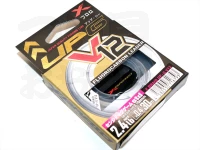 YGK よつあみ Xブレイド アップジーリーダー V12 ハード - 30m巻 #ナチュラル MAX2.4lb(0.4号)