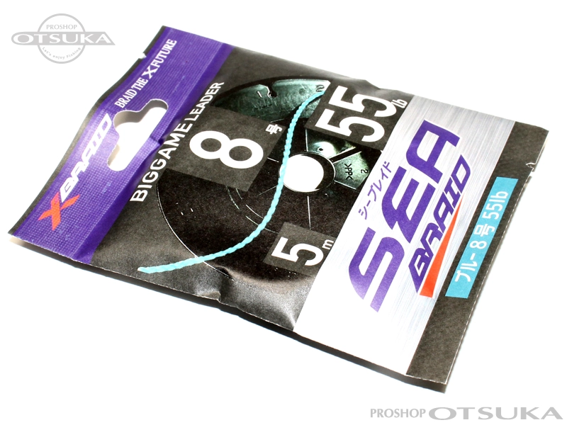 YGK よつあみ シーブレイド 5m巻 8号 55lb #ブルー