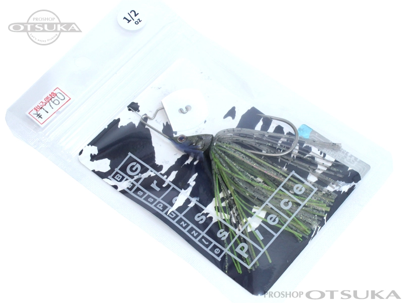 ブラスマジック鉄 JDM Jigs & Pork Blade Jig] Bass Puzzle Glass Piece 1/2oz 1/2oz