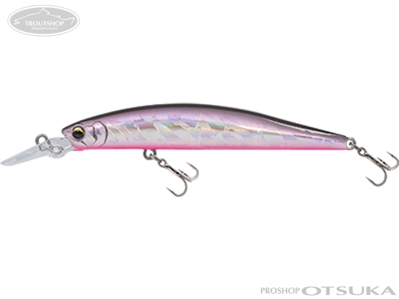 Dセンス ルート 90MD 90mm　9.5g フローティング #01 クロギンピンクベリー