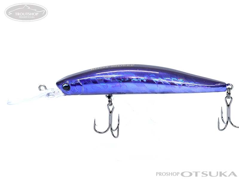 Dセンス ルート 90D 90mm　11.5g フローティング #08 ディープパープル・UV