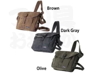 リトルプレゼンツ タクティカルショルダーバッグ - B-33 #ダーククレイ 本体: W32×H25×D8cm