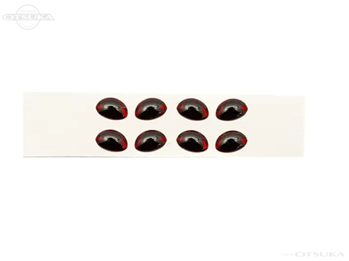 DRTディビジョンレーベルタックル スペアアイ スペアアイ タイニークラッシュ用 #レッド 各色1パックまで