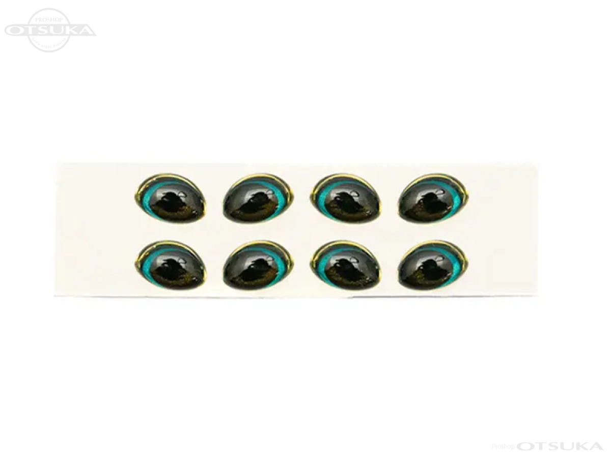 DRTディビジョンレーベルタックル スペアアイ スペアアイ クラッシュ9/ジョーカー用 #ターコイズブルー 各色1パックまで