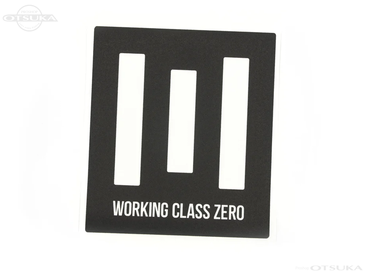 ワーキングクラスゼロ ステッカー/デカル バーステッカー Sサイズ 7.5cm×6.5cm -