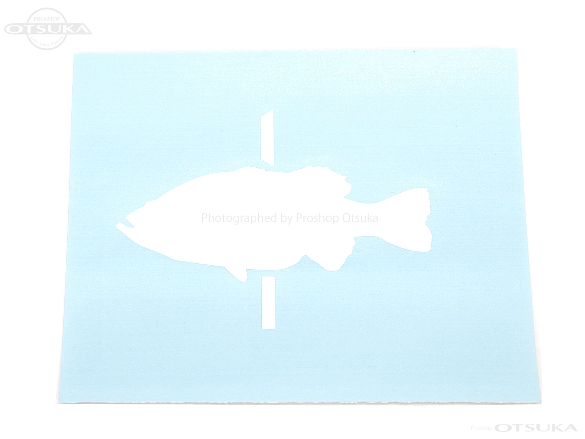 ワーキングクラスゼロ ステッカー/デカル トロフィーマークトランスファーステッカー 8cm ホワイト