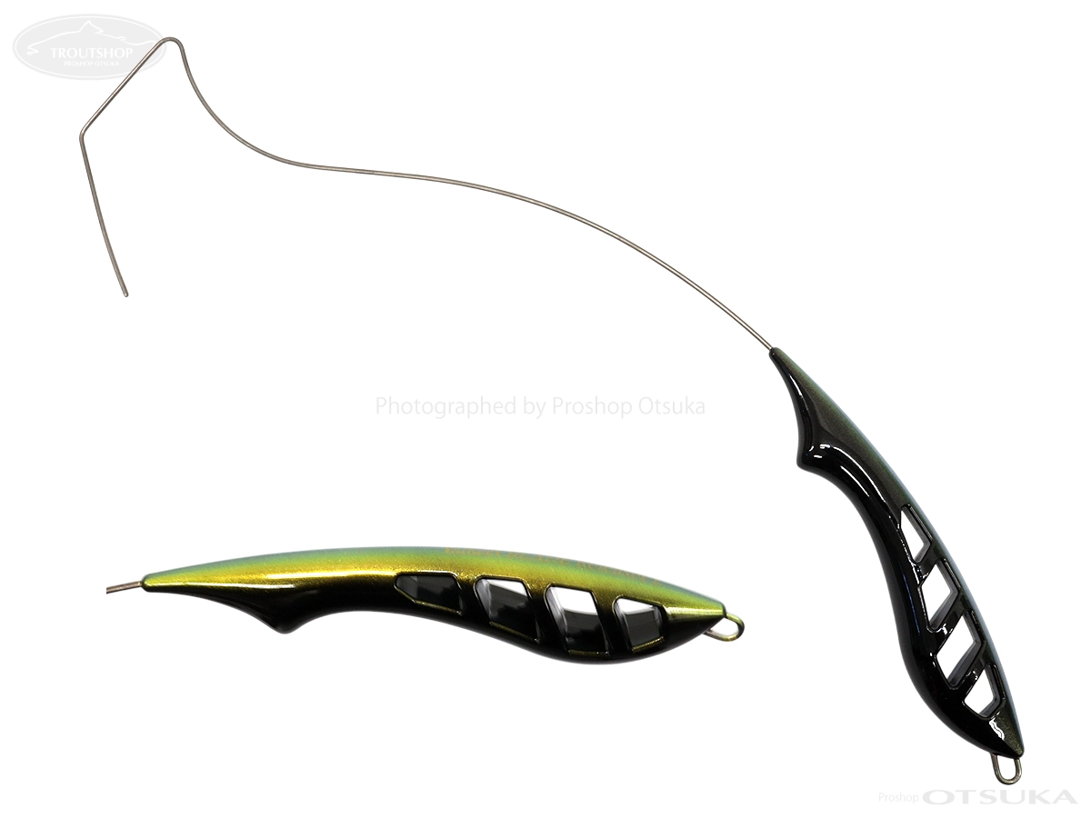 ヴァルケイン フックリリーサー ブレイドリリーサー L 全長38cm 44g ボディABS樹脂 #A150 カミナリMZR