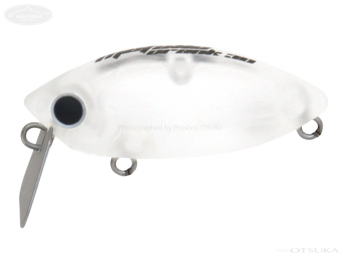 ハイドアップ リトリークス メタロクランク 30 タイプ-F-R 30mm 1.7g(フック含む) フローティング #02 マットクリアー