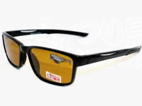 ツーシーム 偏光サングラス - TSC-F76 #アンバーイエロー 