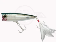 レヴォニック モゴット - ポップ＆ドッグ #クリアーハス 68mm 7.5g フローティング