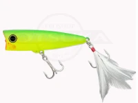 レヴォニック モゴット - ポップ＆ドッグ #マットライムチャート 68mm 7.5g フローティング