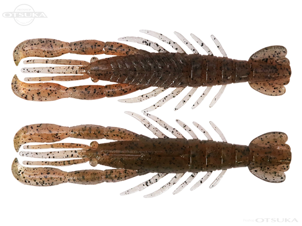 ボトムアップ ハリーシュリンプ ハリーシュリンプ3インチ 3インチ #T213 スモーキークローダッド