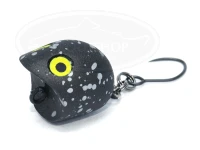 フィッシング帝釈 プラグ - スプラッシュトップ SS #メタルブラックペレット 20mm 2.5g スローシンキング