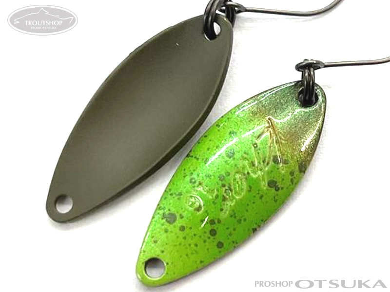 KHOR KHOR KHOR 1.6g 1.6g #SC06 緑飛ばし裏黒