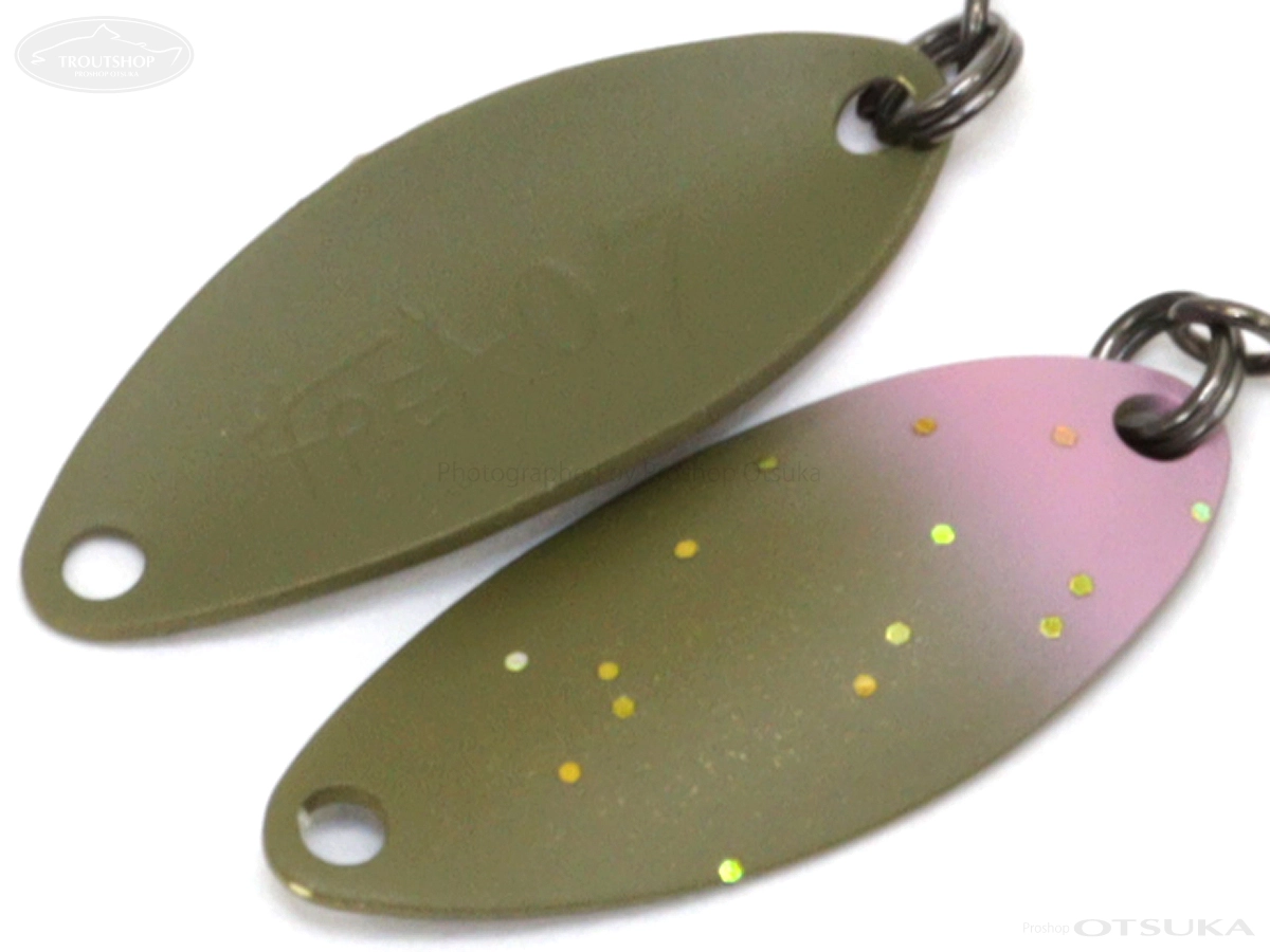 JDM 0g-1g Spoons] KHOR Flare 0.7g 0.7g #madam Olive | JDM Fishing