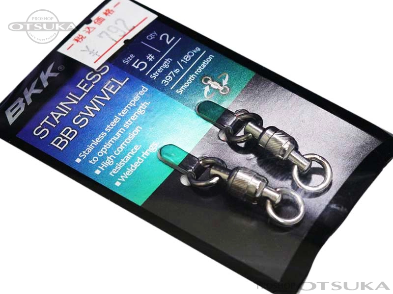 BKK スイベル ステンレスBBスイベル #5 397lb/180kg゛ 