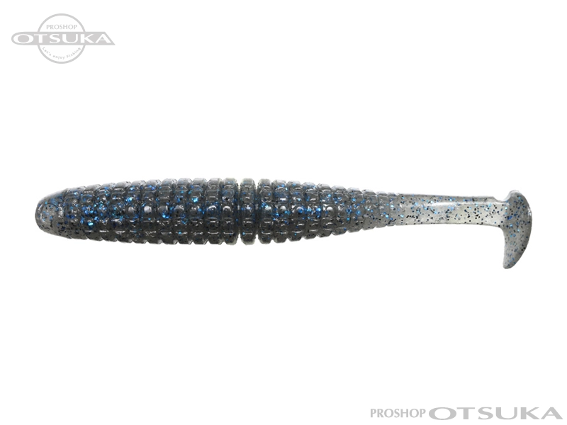 イッセイ キャラメルシャッド キャラメルシャッド4インチ 4インチ #31 グリパンブルーフレーク