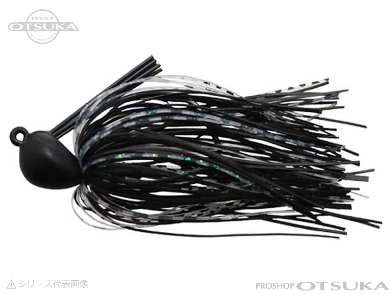 イッセイ AKラバージグ AKラバージグ Jr 9g 9g #14 ブラックシャイナー