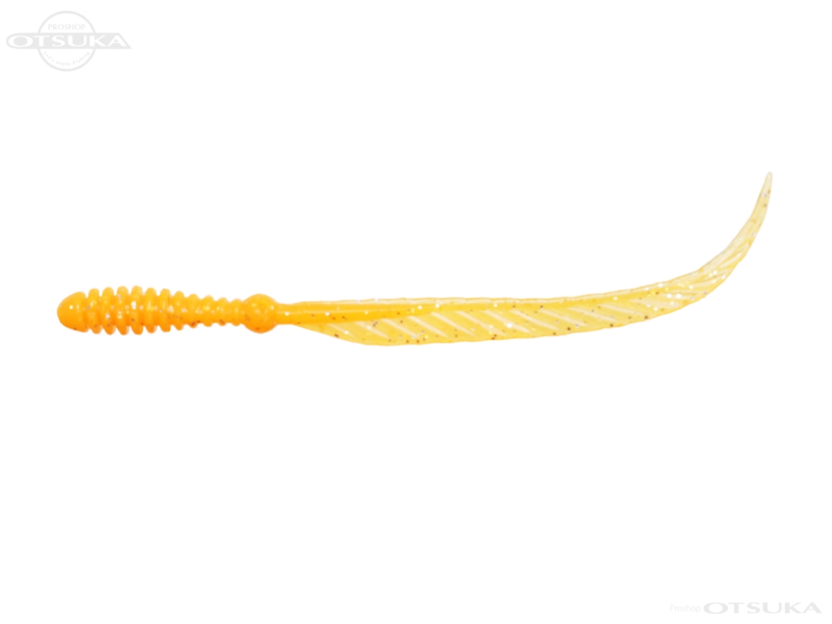 一誠 海太郎 ワーム サビキ的 2インチ 2インチ #009　オレンジ(グロー)