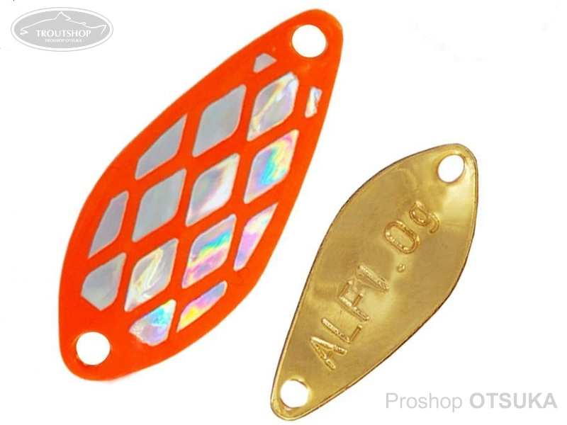 アルフレッド アルフスプーン アルフスプーン 1.0g 22mm 1.0g #7OG オレ金レーザー