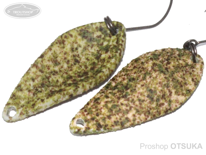 アルフレッド アルフスプーン アルフスプーン 1.2g ジュラルミン 29mm 1.2g #GO5 本わさびグロー