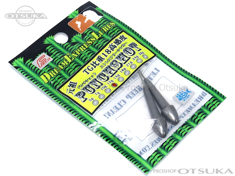 ドリームエクスプレスルアーズ シンカー パンチショット 12g Feco認定商品 -
