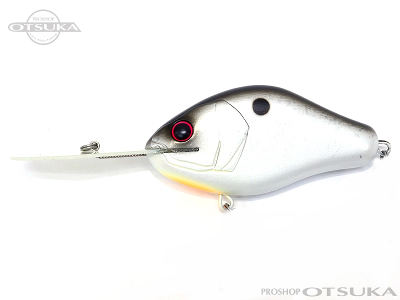 ドリームエクスプレスルアーズ フラットフェイス フラットフェイスDR4m ** ボディ全長90mm 約40g フローティング #005 パールシャッド