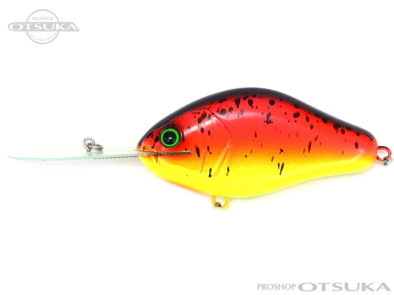 ドリームエクスプレスルアーズ フラットフェイス フラットフェイスDR3m ** ボディ全長80mm 1oz前後 #004 サマークロー