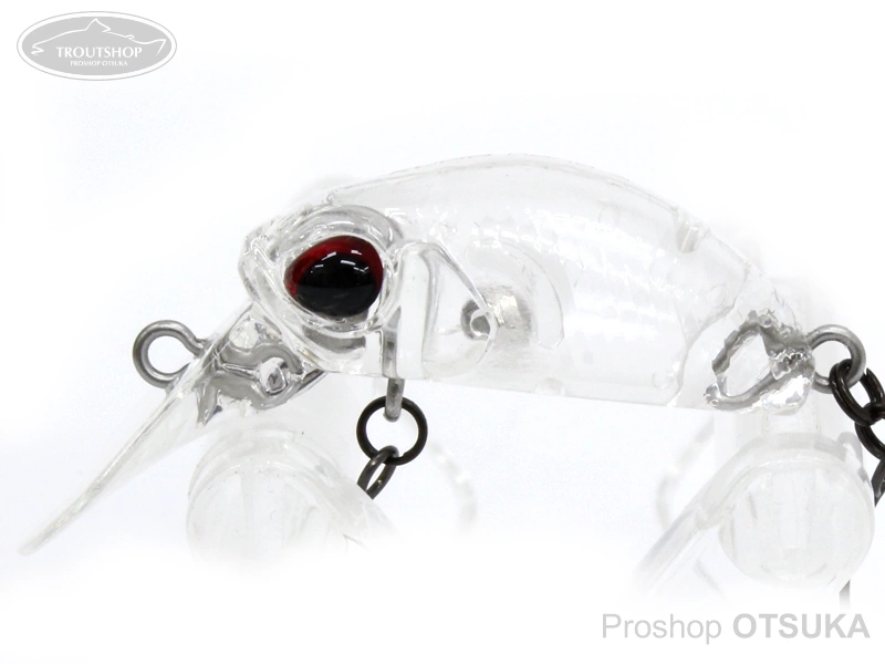 ヴァルケイン クーガ クーガ ナノ シンキング 26mm 2.1g シンキング #C046 クリア