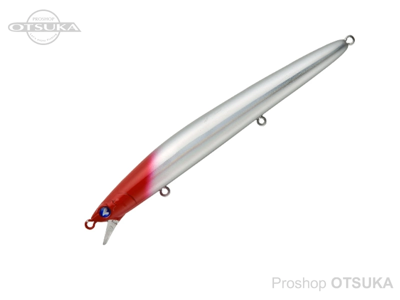 ブルーブルー ブローウィン125F-Slim 125mm 14g #02レッドヘッドホロ