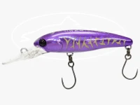 エイチ・エー・エル 月虫 - 55MD 沈 エリア #GA56 アトラクションタイガー・パープル 55mm 5g シンキング