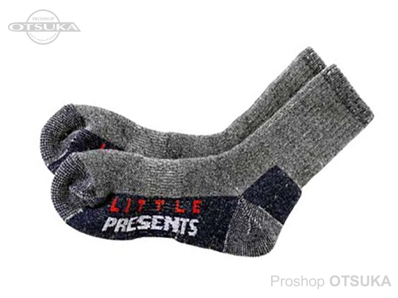 リトルプレゼンツ メリノウールソックス(超厚手) AC-122 サイズM 24-26cm #ネイビー