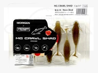 クワイエットワンダー MGクロールシャッド 3in #ネオンシャッド 3in