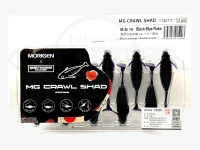 クワイエットワンダー MGクロールシャッド 2.5in #ブラックブルーフレーク 2.5in 