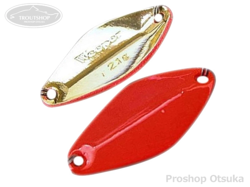 マルキュー・ノリーズ 鱒玄人 ウィーパー 1.5g 1.5g #001 放流赤金