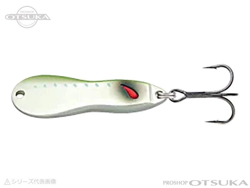 ノリーズ メタルワサビー メタルワサビー ハンマード 12g 12g #BR-4 クリアーウォーターグリーン