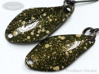 マルキュー・ノリーズ 鱒玄人 ウィーパー -  0.6g #074 オリーブショット 0.6g