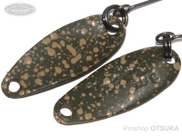 マルキュー・ノリーズ 鱒玄人 ティーチ -  0.5g #081T オリーブストーン 0.5g