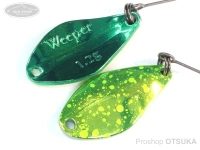 マルキュー・ノリーズ 鱒玄人 ウィーパー -  1.5g #091 チャートグリーン 1.5g