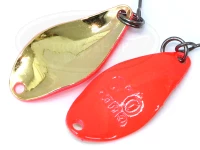 マルキュー・ノリーズ 鱒玄人 ギー -  0.5g #001 放流赤金 0.5g