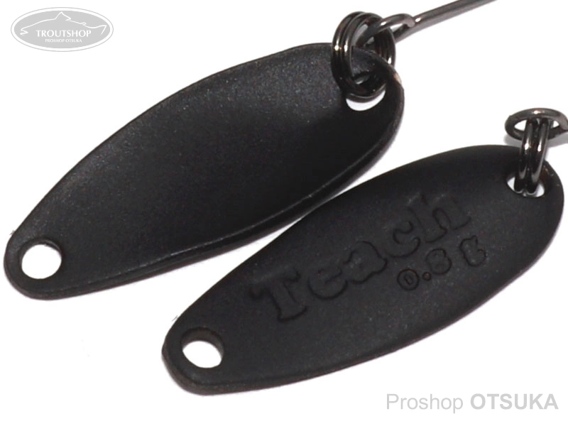 マルキュー・ノリーズ 鱒玄人 ティーチ 鱒玄人 ティーチ 0.5g 0.5g #058T 漆黒