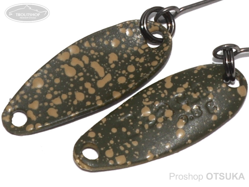 マルキュー・ノリーズ 鱒玄人 ティーチ 鱒玄人 ティーチ 0.5g 0.5g #081T オリーブストーン