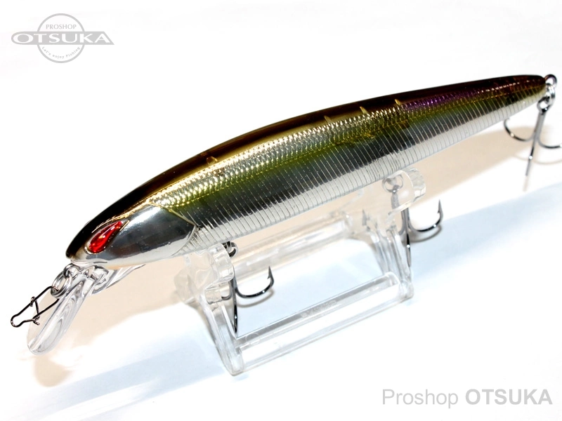 ノリーズ レイダウンミノーミッド110 112mm 16.5g フローティング BR